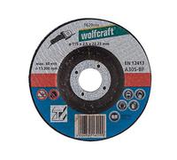 Dischi da taglio wolfcraft per metallo Ø 230 mm, angolati I 1626099 I elevata capacità di taglio, lunga durata