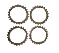 Dischi di attrito frizione B526 Moto In Fibra Di Carbonio Frizione Dischi Disco Per WH125-12 KYY125 SDH125-53 4 Pz/set Piatto