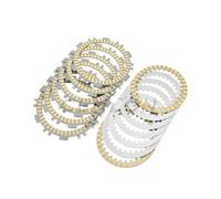 Dischi di attrito frizione Kit Cuscinetto Attrito Piastra In Acciaio Frizione Disco Parti Del Motore Motociclo Per AK550 550