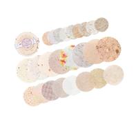 Dischi di carta eleganti per diari di carta con sottile fascino retrò dischi colorati per progetti artistici abbellimenti fatti a mano