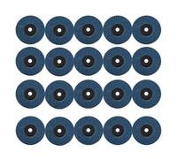 Dischi di macinazione di griglia, Dischi abrasivi lamellari piatti da 75 mm for taglio, levigatura, lucidatura e smerigliatura di metalli(20Pcs,120P)