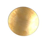 dischi di ottone solido, Disco rotondo in lamiera di ottone C28000 di diverse dimensioni(25mm x 1mm 1pc)