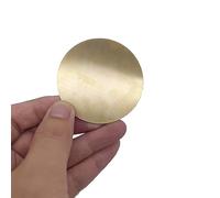 dischi di ottone solido, Lamiera di ottone H62 in lega di rame, disco rotondo, dimensioni multiple, confezione da 29(Dia. 150x1mm 1PCS)