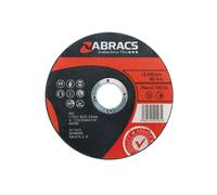 Connect Abracs Extra Sottile Piatto Dischi da Taglio 115mm x 1.0mm 5pc 32067