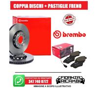 DISCHI FRENO E PASTIGLIE ANTERIORI BREMBO PEUGEOT 208 - 2008 PER DISCO DA 266 MM