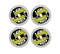 Dischi Diamantati per Calcestruzzo 75mm - 4pezzi Lama Sega Disco per Granito Marmo Calcestruzzo Muratura Quarzo Pietra Artificiale per Smerigliatrice Angolare con Foro 10mm SANLEETEK