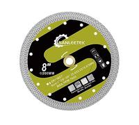 Dischi Diamantati per Piastrelle 200mm - X Griglia Lama Sega Disco per Piastrelle Ceramica Porcellanato Marmo Pietra Artificiale per Sega Circolare SANLEETEK