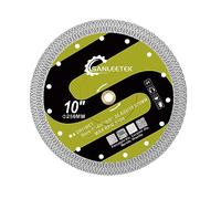 Dischi Diamantati per Piastrelle 250mm - X Griglia Lama Sega Disco per Piastrelle Ceramica Porcellanato Marmo Pietra Artificiale per Sega Circolare SANLEETEK