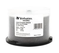 Dischi DVD-R Vuoti Verbatim 4.7GB 16X DataLifePlus Stampa Inchiostro Bianco