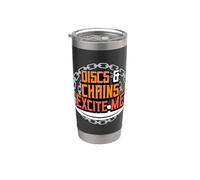 Dischi E Catene Eccite Me Lancio Disco Disco Volante Lettore Disco Bicchiere termico in acciaio inox doppia parete