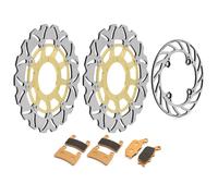 Dischi e pastiglie freno posteriore anteriore per Honda CBR 600 RR RR3 RR4 03 04