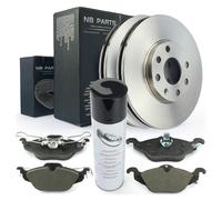 Dischi Freno 256mm 4-Loch Pastiglie Anteriori Detergente per Opel Astra G