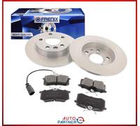 Dischi Freno 268mm + Pastiglie Freni Posteriori per VW Sharan fino A Anno 2010