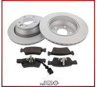 Dischi Freno 314mm + Pastiglie Posteriori per VW T5 Transporter Multivan Scatola