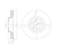 DISCHI FRENO 80A 615 301E PER AUDI A5 2.0 TFSI A4 B9 AVANT Q5 A6 C8 A7 SPORTBACK