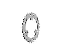 Dischi freno anteriori e posteriori for Ymh MT-03 2016-2023 R25 250 2014-2023 YZF R3 15-23 Set(Rear)