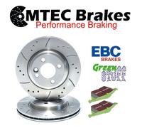 Dischi Freno Anteriori EBC Greenstuff Cuscinetti Per Chrysler Voyager 3.3 01-07