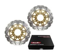 Dischi freno anteriori per Ninja ZX6R 05-16/ER-6F ER-6N 06-15/Versy-s 650 07-14/Z750 2007-2012/Z750R 2011-2012/VN650 Vulcan 650 S 2016-2019 Disco di ricambio.