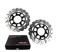 Dischi Freno Anteriori per Suzuki GSX R 750 600 2006 2007 K6 K7 GSXR 750 GSX R 600 Accessori GSXR 600 GSX 600R Nero GSXR1000 GSX R1000 2005-2008 K5 K6 K7 K8