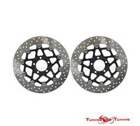 Dischi Freno Brembo Kawasaki Z 750 2005 Anteriori Serie Oro Moto Flottanti 300mm