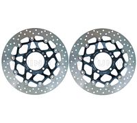 Triumph 600 Tt 2000 - 2003 Brembo Serie Oro Galleggiante Anteriore Disco