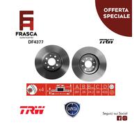 Dischi Freno Anteriori TRW Lancia Delta III 844 1.9 JTD 1.6 D Multijet 1.4