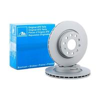 Disco freno ATE 24.0128-0192.1 anteriore, ventilato, 1 Pezzo
