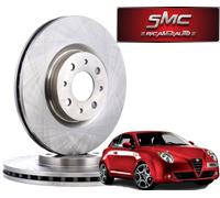 PASTIGLIE BOSCH FIAT BRAVO II 1.9 MTJ 110 kW dal 2007 ANTERIORE