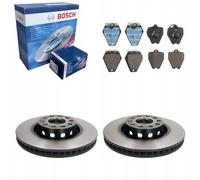 Dischi freno Bosch + pastiglie anteriori per Audi 100 C4 1991- A8 D2 1994-