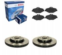 Dischi freno Bosch + pastiglie anteriori per Mercedes E W211 S211 2002-2009