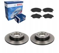 Dischi freno Bosch + pastiglie anteriori per Opel Corsa C 2000-2009