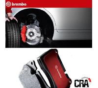 KIT DISCHI FRENO BREMBO + PASTIGLIE BREMBO FORD FIESTA 5 V dal 2002 ANTERIORE
