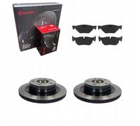 Dischi freno Brembo + pastiglie posteriori BMW 1 E81 E87 E88 6 E90 E91 E92 E93