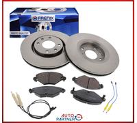 Dischi Freno Con Pastiglie Ø283 MM Frontale per Citroen C5 Io E II Fino 01/2008