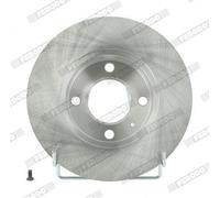 Ferodo Disco freno DDF042 anteriore pieno - Coppia (2 pezzi) per VW, Audi, SEAT