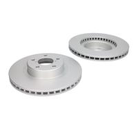 Dischi freno DELPHI BG2827C anteriore, ventilato, 2 Pezzo