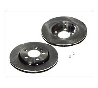 Dischi freno DELPHI BG3611 posteriore, ventilato, 2 Pezzo