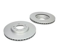 Dischi freno DELPHI BG3713C anteriore, ventilato, 2 Pezzo