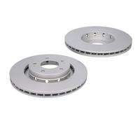 Dischi freno DELPHI BG4038C anteriore, ventilato, 2 Pezzo