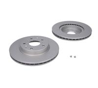 Dischi freno DELPHI BG4093C anteriore, ventilato, 2 Pezzo
