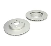Dischi freno DELPHI BG4116C anteriore, ventilato, 2 Pezzo