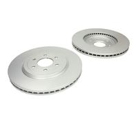 Dischi freno DELPHI BG4176C anteriore, ventilato, 2 Pezzo