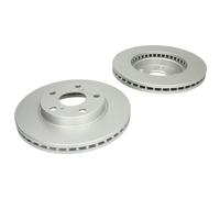 Dischi freno DELPHI BG4234C anteriore, ventilato, 2 Pezzo