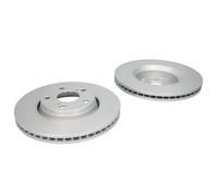 Dischi freno DELPHI BG4236C anteriore, ventilato, 2 Pezzo