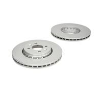 Dischi freno DELPHI BG4536C anteriore, ventilato, altamente carbonizzato, 2 Pezzo