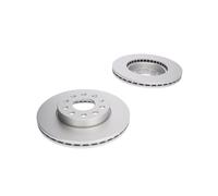 Dischi freno DELPHI BG4701C anteriore, ventilato, 2 Pezzo