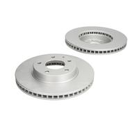 Dischi freno DELPHI BG4712C anteriore, ventilato, 2 Pezzo