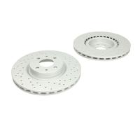 Dischi freno DELPHI BG4943C anteriore, ventilato, perforato, 2 Pezzo