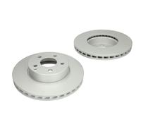 Dischi freno DELPHI BG4945C anteriore, ventilato, altamente carbonizzato, 2 Pezzo