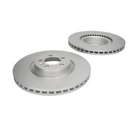 Dischi freno DELPHI BG5064C anteriore, ventilato, altamente carbonizzato, 2 Pezzo